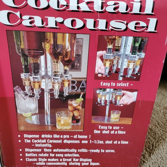 Cocktail Carousel- NEW - Picture 2 of 6